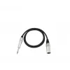 Audiokaapeli Omnitronic 3022519A 0,9 m XLR 6,35 mm musta