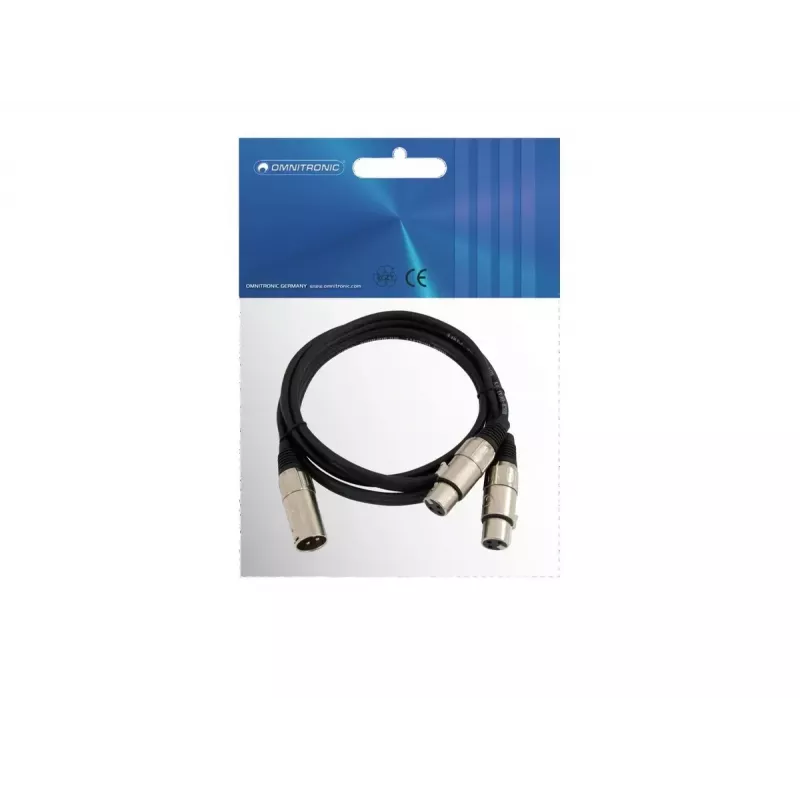 Audiokaapeli Omnitronic 30225207 XLR 0,5 m