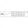 Brilliant Tools BT011021 Lenkki-kiintoavainsarja, 21 kpl