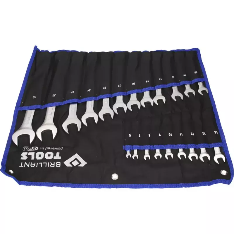 Brilliant Tools BT011021 Lenkki-kiintoavainsarja, 21 kpl