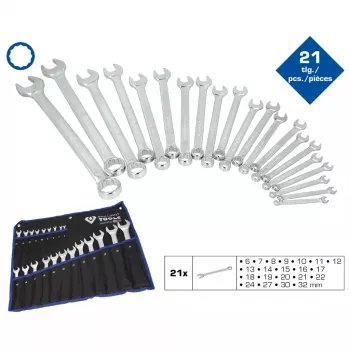 Brilliant Tools BT011021 Lenkki-kiintoavainsarja, 21 kpl