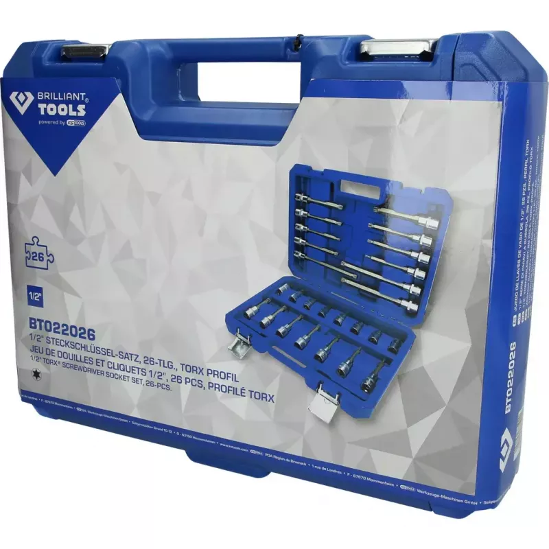 Hylsyavainsarja Brilliant Tools BT022026