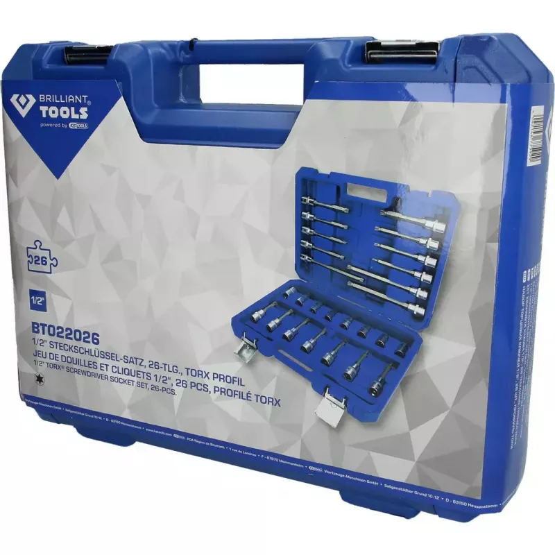 Hylsyavainsarja Brilliant Tools BT022026