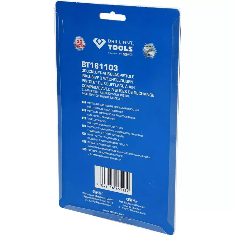Paineilman lisävarusteet Brilliant Tools BT161103