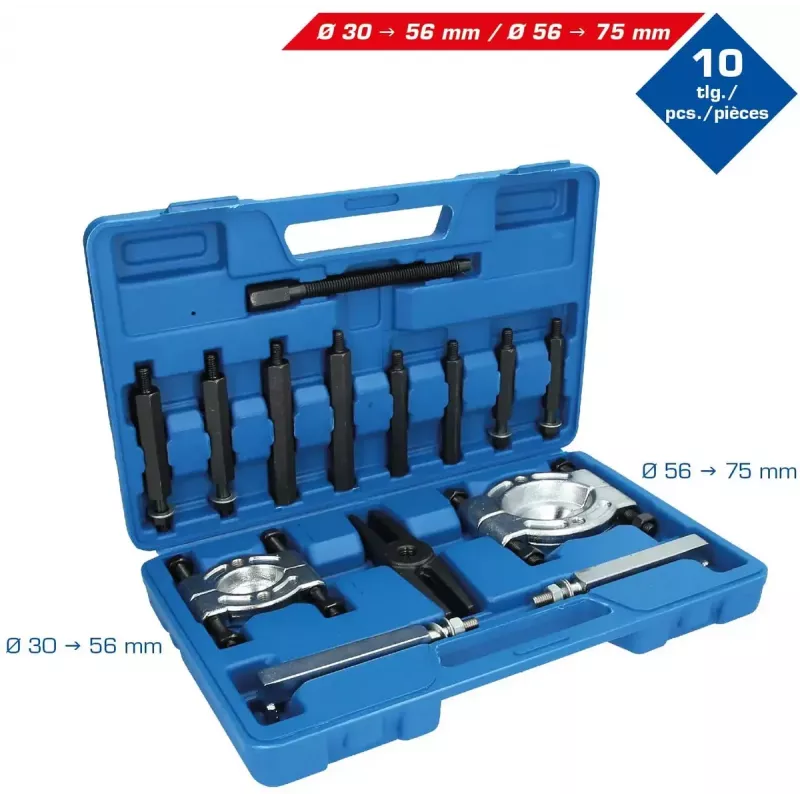KS Tools Brilliant Tools BT631100 Laakerinvetäjäsarja, 10 kpl