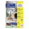 Itseliimautuva tulostustarra Avery LR3657-10 valkoinen 2,54x4,85 cm 400 kpl
