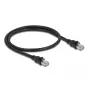 DeLOCK verkkokaapeli RJ45 Cat.6A F/UTP 0,5 m musta