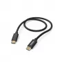 Hama Fabric USB-kaapeli USB 2.0 1,5 m USB C musta