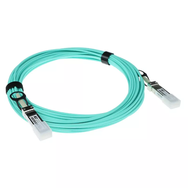 ACT 25 m SFP+ - SFP+ aktiivinen AOC Twinax -kaapeli, koodattu Ciscolle (SFP-10G-AOC25M)