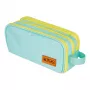 Penaalipussi Herlitz Neon Soft polyesteri minttu keltainen 235x110x75mm