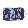 Penaalipussi Herlitz 2 Go CamoPurple polyesteri sininen violetti 210x130x60mm
