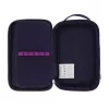 Penaalipussi Herlitz 2 Go CamoPurple polyesteri sininen violetti 210x130x60mm