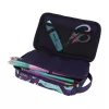 Penaalipussi Herlitz 2 Go CamoPurple polyesteri sininen violetti 210x130x60mm