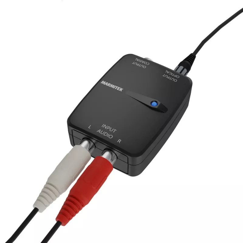 Marmitek Connect AD12 musta 25008412 HDMI-audion erotin 4K