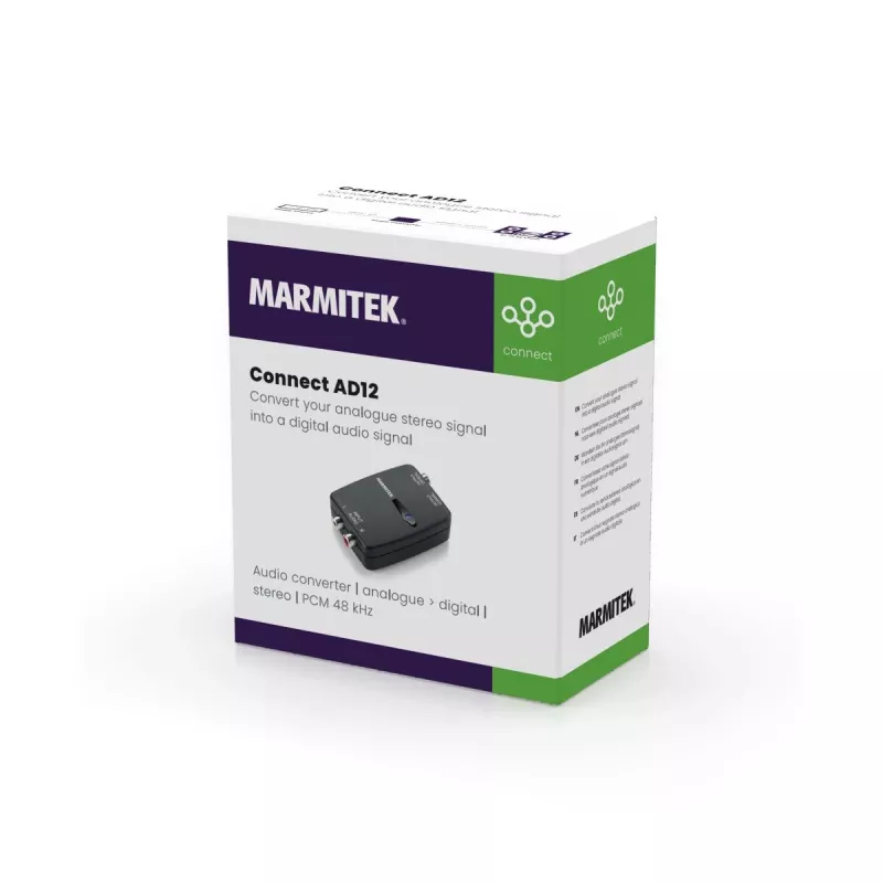 Marmitek Connect AD12 musta 25008412 HDMI-audion erotin 4K