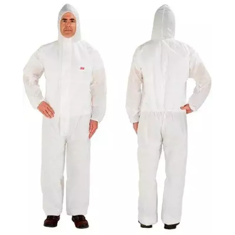 Suojahaalari 3M 4515 valkoinen 3XL SMS-materiaali aikuisille