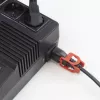 ACT virtakaapeli CEE 7/7 pistoke (kulma) - C13 IEC Lock+ musta 2 m, EL332S, 5 kpl:n pakkaus