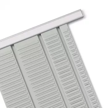 Nobo T-Card-suunnittelutaulut koko 2, T-kortti, harmaa, metalli, 54 mm, 69 mm, 11 mm