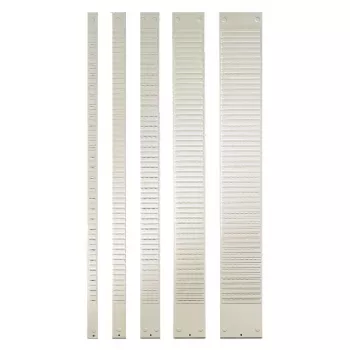 Nobo T-Card metallipaneelit koko 3, 32 paikkaa, harmaa, 96 mm, 655 mm, 294 g, 95 mm, 10 mm