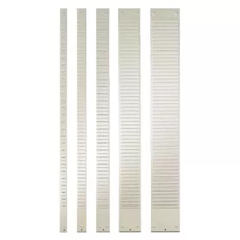 Nobo T-Card metallipaneelit koko 3, 54 lokeroa, harmaa, 96 mm, 955 mm, 445 g, 97 mm, 11 mm