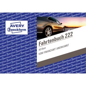 Kirjanpitolomakekirja Avery 222 A6 40 sivua