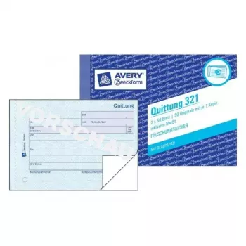 Kuitti Avery 321 100 kpl
