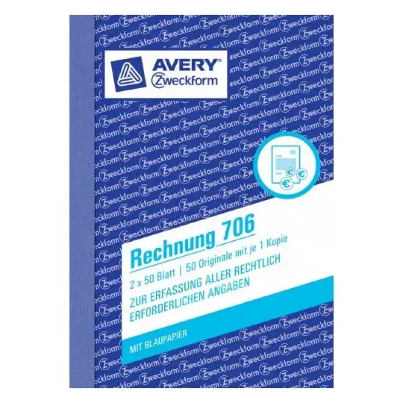 Hallintokirja Avery 706 valkoinen