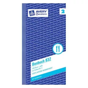 Kuitti Avery 832 300 kpl