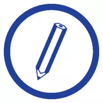 Vihko A5 Avery 904 50 arkkia sininen valkoinen