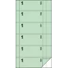 Sigel BO001 Tilausblokki, Tarjoilija nro 1, vaaleanvihreä, 105 x 200 mm, 360 irtirepäistävää arkkia