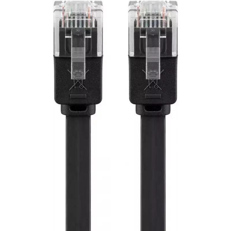 Verkkokaapeli Goobay 95385 musta 20m Cat6 U/UTP