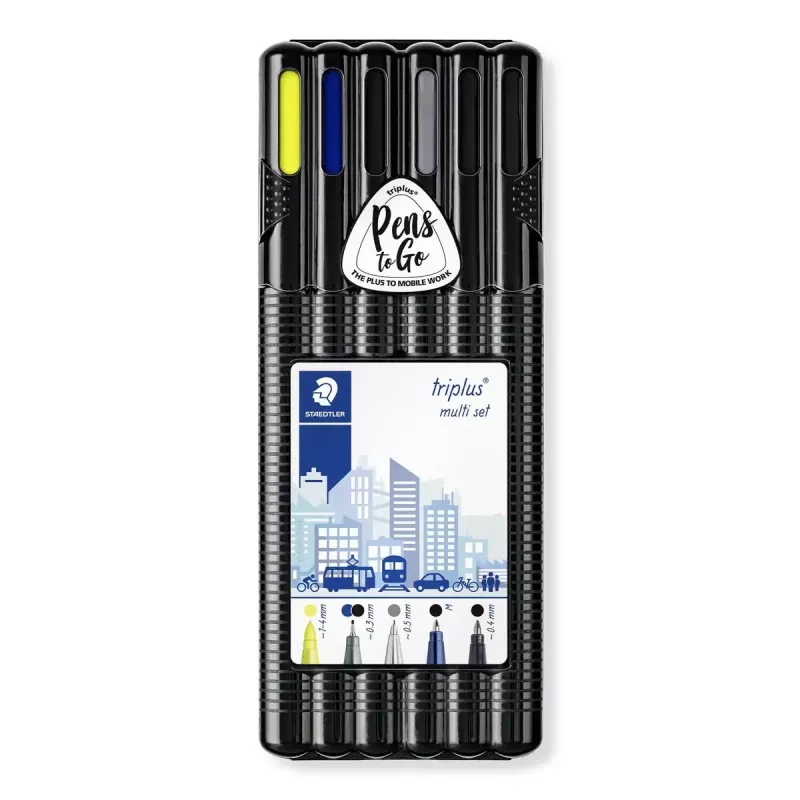 Fineliner Staedtler Triplus Multi -sarja 34