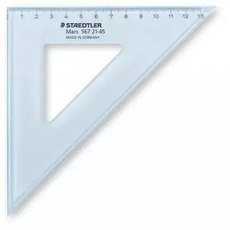 Staedtler Mars 567 21-45 piirtokolmio, 45°