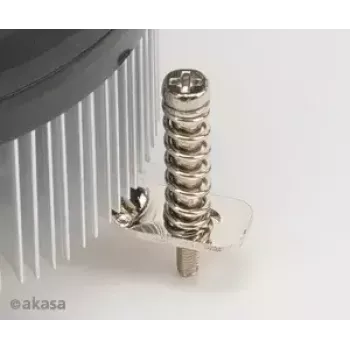 Cooler Akasa AK-CCE-7105EP prosessorin jäähdytysjärjestelmä 9,2 cm musta hopea