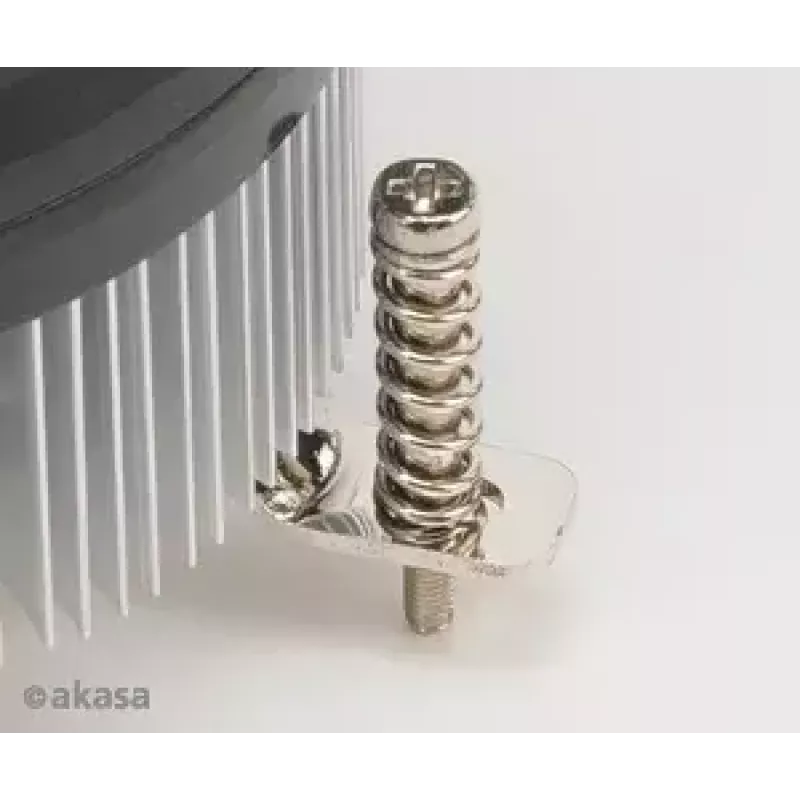 Cooler Akasa AK-CCE-7105EP prosessorin jäähdytysjärjestelmä 9,2 cm musta hopea