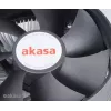 Cooler Akasa AK-CCE-7105EP prosessorin jäähdytysjärjestelmä 9,2 cm musta hopea