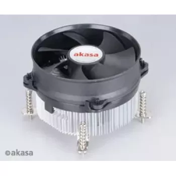 Cooler Akasa AK-CCE-7105EP prosessorin jäähdytysjärjestelmä 9,2 cm musta hopea