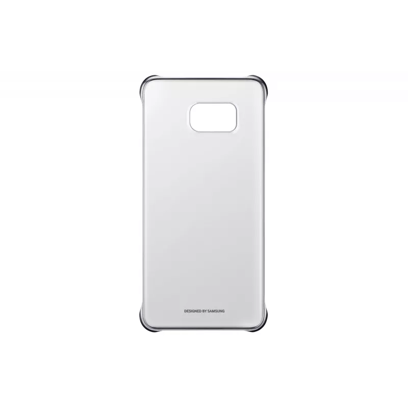 Samsung Clear Cover EF-QG928 takakansi Galaxy S6 edge+ -puhelimelle, hopea, läpinäkyvä