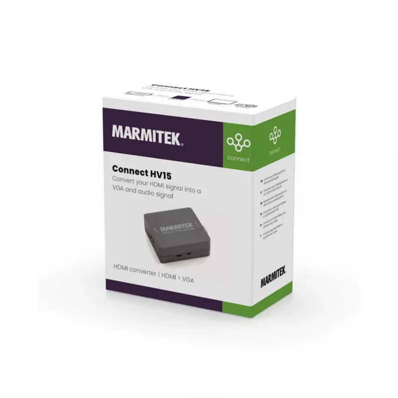 Marmitek Connect HV15 - HDMI–VGA-sovitin