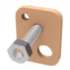 Yleiskoukku TESA 77902-00000 beige sisä- ja ulkokäyttöön 2 kpl