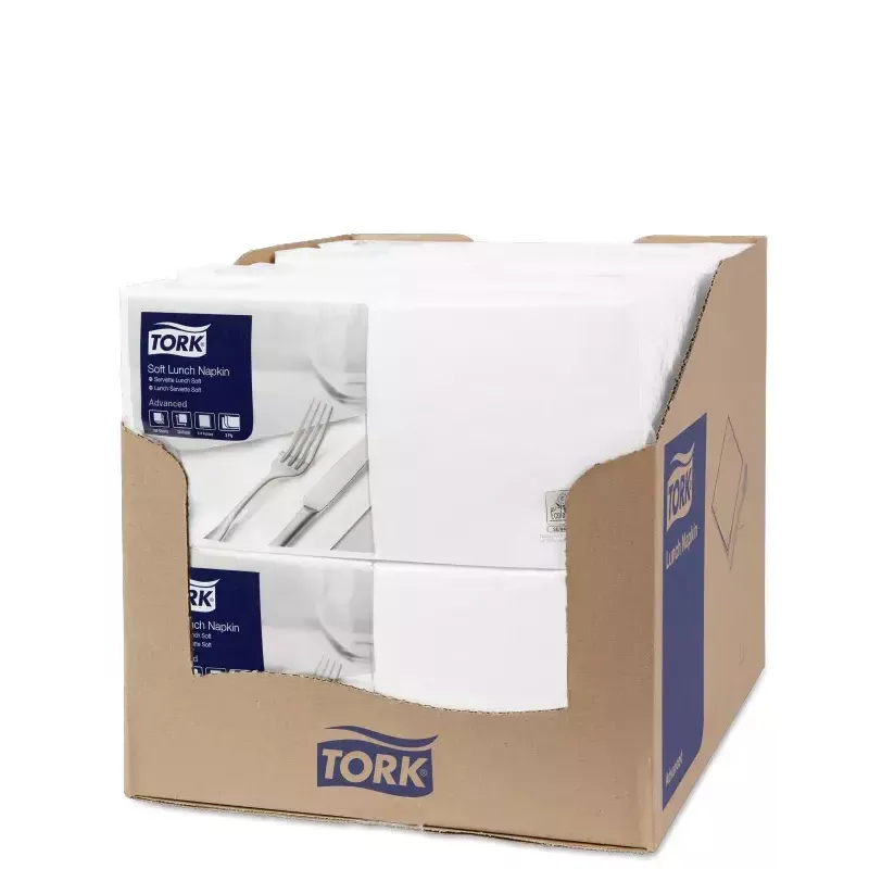 Paperiservetit Tork 477414 valkoinen 150 kpl