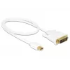 Videokaapeli-adapteri DeLOCK 83986 Mini DisplayPort - DVI-D 0,5 m