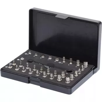 Ruuvitaltan kärkisarja KS Tools 503.4670, 32-osainen, materiaali nikkeli, 520 g
