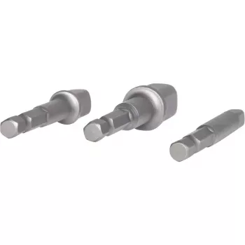 KS Tools 514.1105 1/4 tuuman nelikulma-adapterisarja, 3 kpl