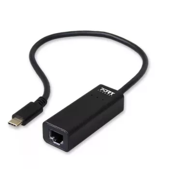 Kannettavan telakka Port Designs 900126 USB musta 0,3 m