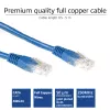 ACT sininen 2 metrin U/UTP CAT6 patch-kaapeli RJ45-liittimillä