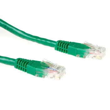 ACT vihreä 1,5 metrin U/UTP CAT6 patch-kaapeli RJ45-liittimillä