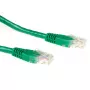 ACT vihreä 1,5 metrin U/UTP CAT6 patch-kaapeli RJ45-liittimillä