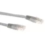 ACT harmaa 1 metrin LSZH U/UTP CAT6 -verkkokaapeli RJ45-liittimillä