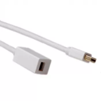 ACT 1 metrin Mini DisplayPort -jatkokaapeli Mini DisplayPort -uros – naaras